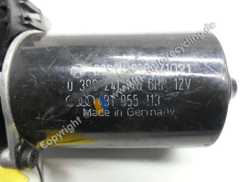 Audi A6 C5 Wischermotor vorn 0390241140 BOSCH BJ1997